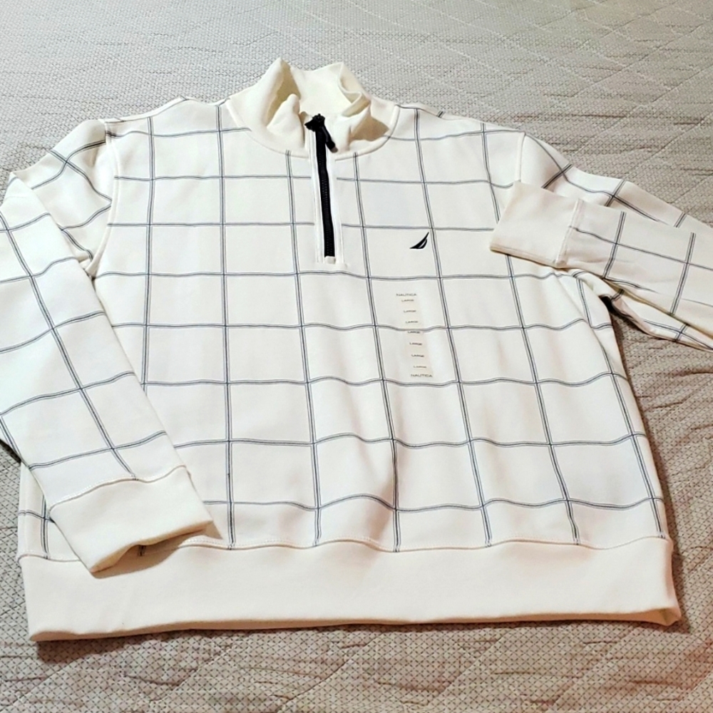 Nautical size large pull over shirt NWT